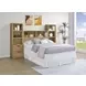 Westpark Mango Full Storage Bookcase Headboard