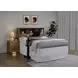 Westpark Mango Queen Storage Bookcase Headboard