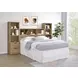 Westpark Mango Queen Storage Bookcase Headboard