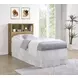 Westpark Mango Twin Storage Bookcase Headboard