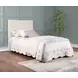 Izzy Sand Twin Upholstered Headboard