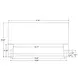 Izzy Sand Upholstered King and California King Panel Headboard