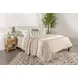 Izzy Sand Full Panel Headboard