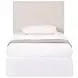 Izzy Sand Twin Classic Panel Headboard