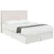 Kosmo Sand Upholstered King and California King Panel Headboard