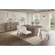 Elements Cocoa Oval Pedestal Dining Table
