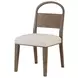 Elements Cocoa Wood Arch Back Chair Set of 2