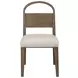 Elements Cocoa Wood Arch Back Chair Set of 2
