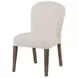 Elements Toffee Asymmetrical Stone Slab Dining Room Set