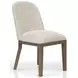 Elements Cocoa Shelter Upholstered Chair Set of 2