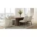 Elements Cocoa Shelter Upholstered Chair Set of 2
