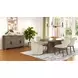 Elements Cocoa Shelter Upholstered Chair Set of 2