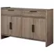 Elements Toffee Asymmetrical Stone Slab Dining Room Set
