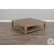 Sagewyn Weathered Brown 48" Square Cocktail Table