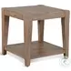 Sagewyn Weathered Brown 24" Square End Table