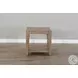 Sagewyn Weathered Brown 24" Square End Table