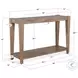 Whimora Weathered Brown 48" Rectangular Sofa Table