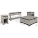 Elmcrest Gray Rectangular Sofa Table