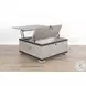Sagewyn Alpine Gray Mahogany Wood Square Occassional Table Set