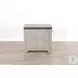 Willow Nest Gray 15" Rectangular Chair Side Table