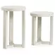 Refton Balboa Mist Round Nesting Accent Table