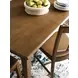 Kafe Latte 60" Rectangular Leg Dining Table