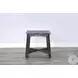 Ember Grace Black Sand 15" Rectangular Chair Side Table