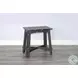Ember Grace Black Sand 15" Rectangular Chair Side Table