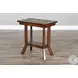 Desert Sage Dark Brown Rectangular Chair Side Table