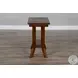 Desert Sage Dark Brown Rectangular Chair Side Table
