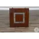 Desert Sage Dark Brown Rectangular End Table
