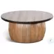 Golden Hearth Brown 40" Round Coffee Table
