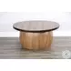 Golden Hearth Brown 40" Round Coffee Table