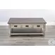 Rustic Refined Gray 48" Rectangular Coffee Table