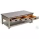 Rustic Refined Gray 48" Rectangular Coffee Table