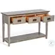 Hillside Hearth Gray Rectangular Sofa Table