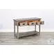 Hillside Hearth Gray Rectangular Sofa Table