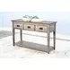 Hillside Hearth Gray Rectangular Sofa Table