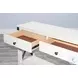 Sagewyn White Marble 44" Rectangular Sofa Table