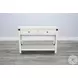 Sagewyn White Marble 44" Rectangular Sofa Table