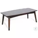 Sagewyn Dark Brown Rectangular Occassional Table Set
