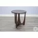 Heritage Horizon Dark Brown Round End Table