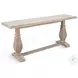 Autumn Echo Natural Rectangular Sofa Table