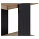 Aurora Latte Channel Chairside Table