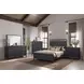 Aurora Peppercorn King Open Panel Bed