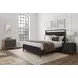 Aurora Peppercorn King Open Panel Bed