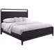 Aurora Peppercorn King Open Panel Bed