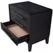 Aurora Peppercorn 3 Drawer Nightstand with USB