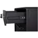 Aurora Peppercorn 3 Drawer Nightstand with USB