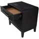 Aurora Peppercorn 3 Drawer Nightstand with USB